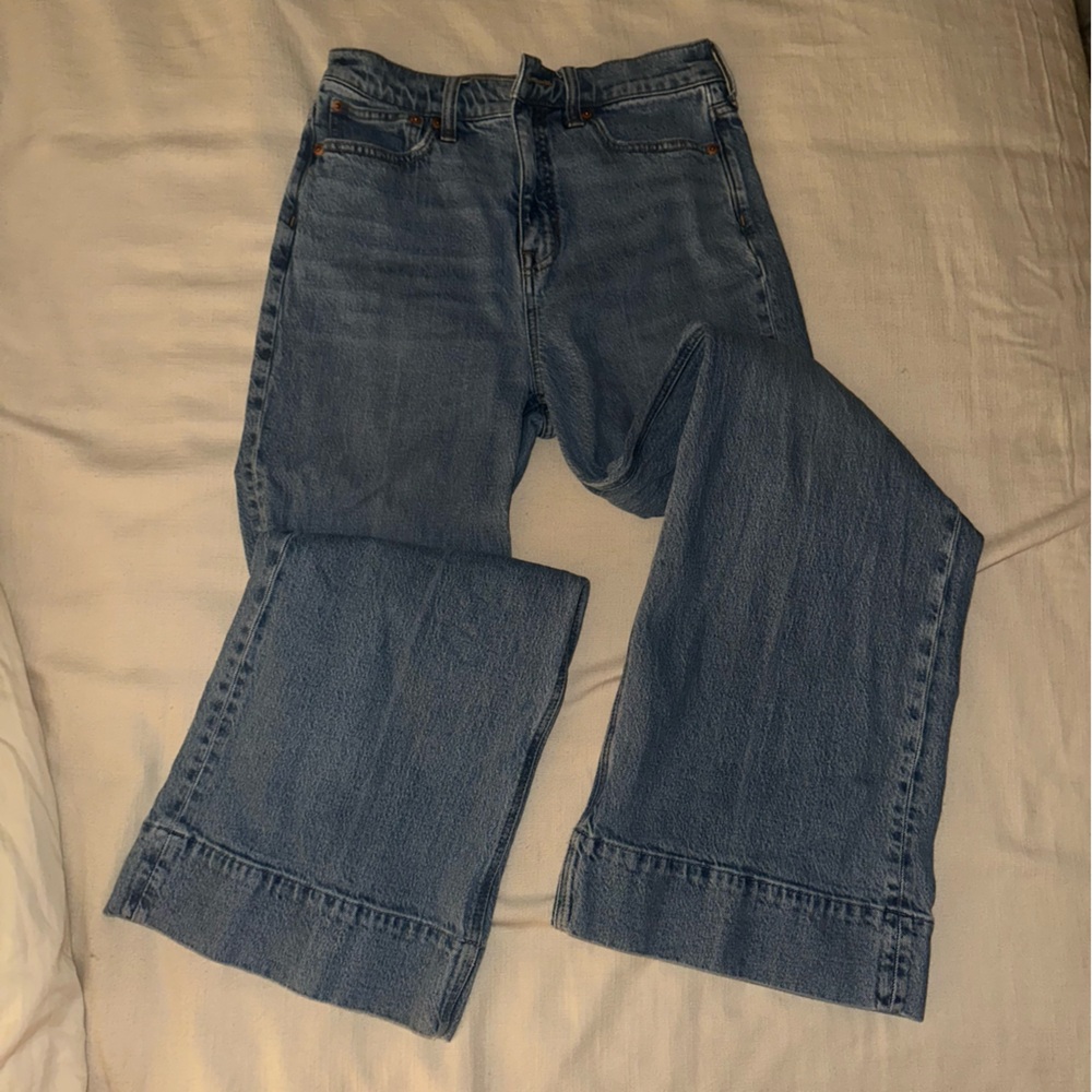 J. Crew Blue Flare & Wide Leg Jeans